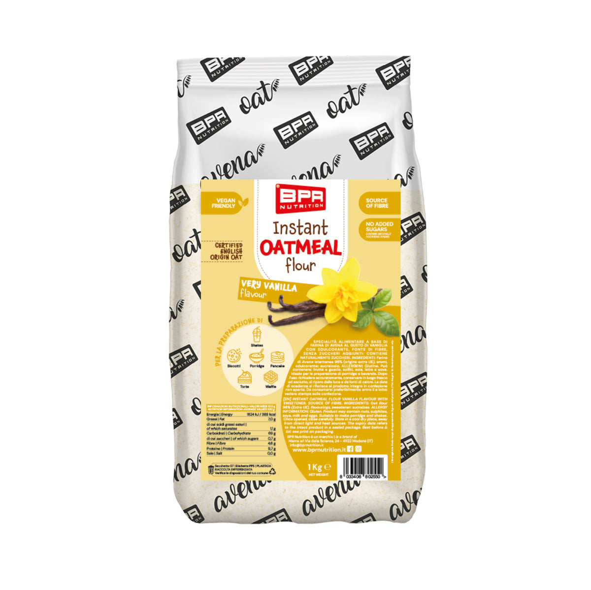 BPR OATMEAL - Farina istantanea 1Kg