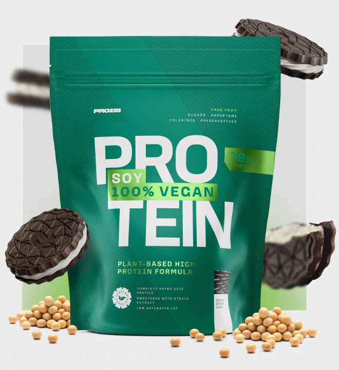 Proteine di soia vegane - Prozis