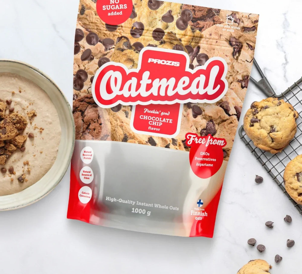 Prozis Oatmeal - Farina D’avena Prozis istantanea 1kg