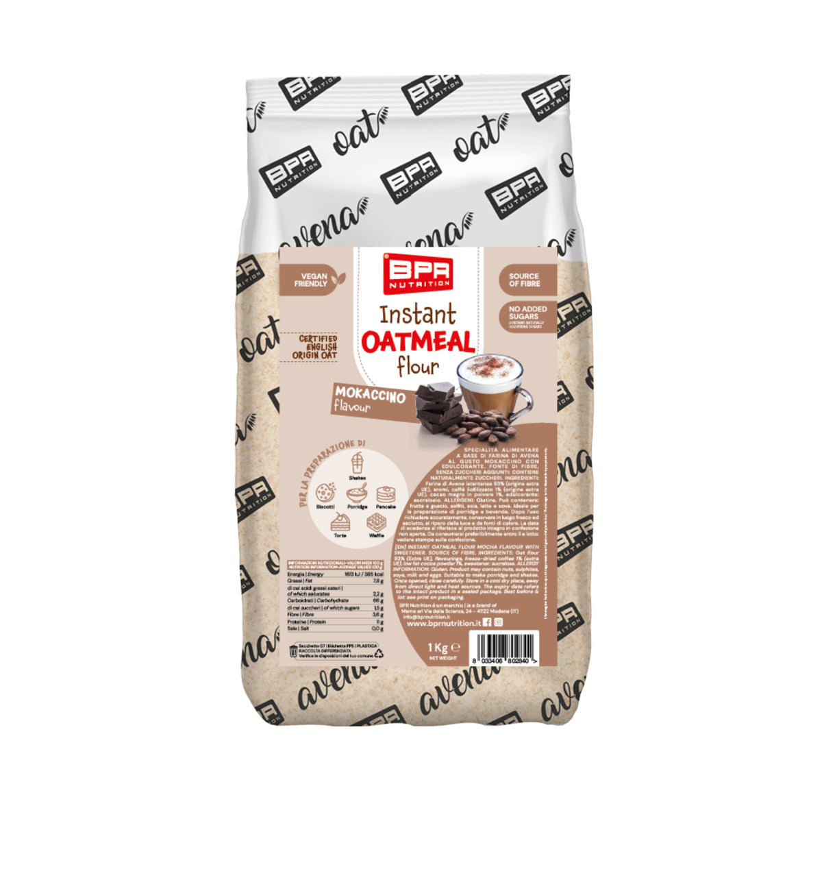 BPR OATMEAL - Farina istantanea 1Kg
