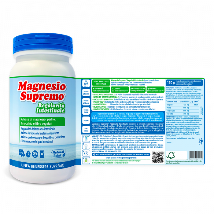 Magnesio supremo, regolarità intestinale - 150g